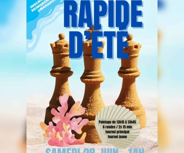 Tournois rapide - Rapide d'été - Reims Echec et Mat